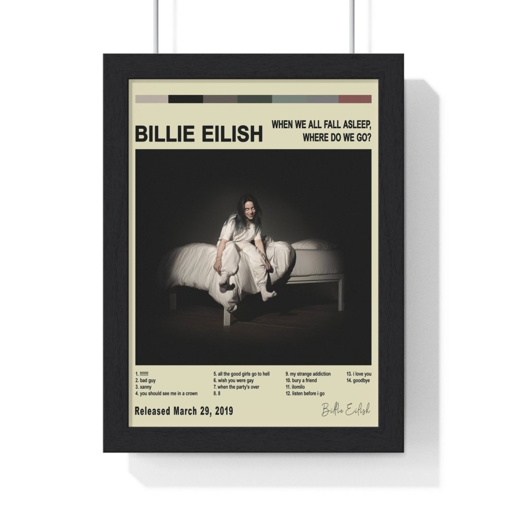 Billie Eilish Album Poster - Poster Kingz