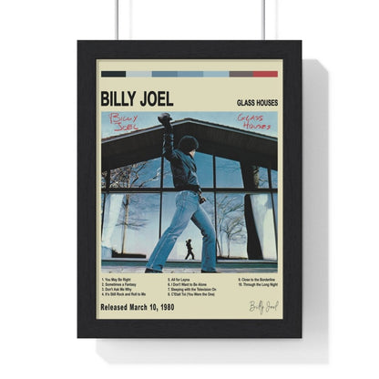 Billy Joel Album Cover Poster - Poster Kingz