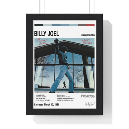 Billy Joel Album Cover Poster - Poster Kingz