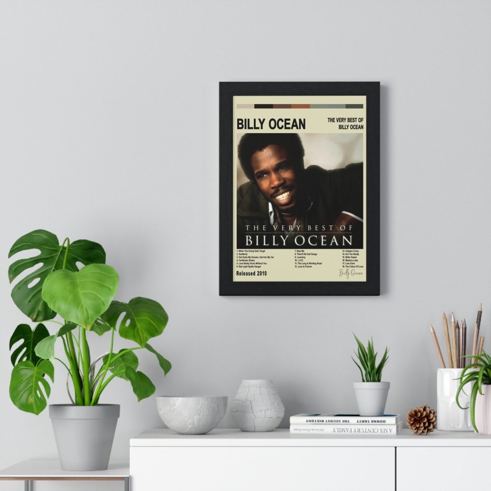 Billy Ocean - The Very Best Of Billy Ocean Album Poster - Poster Kingz