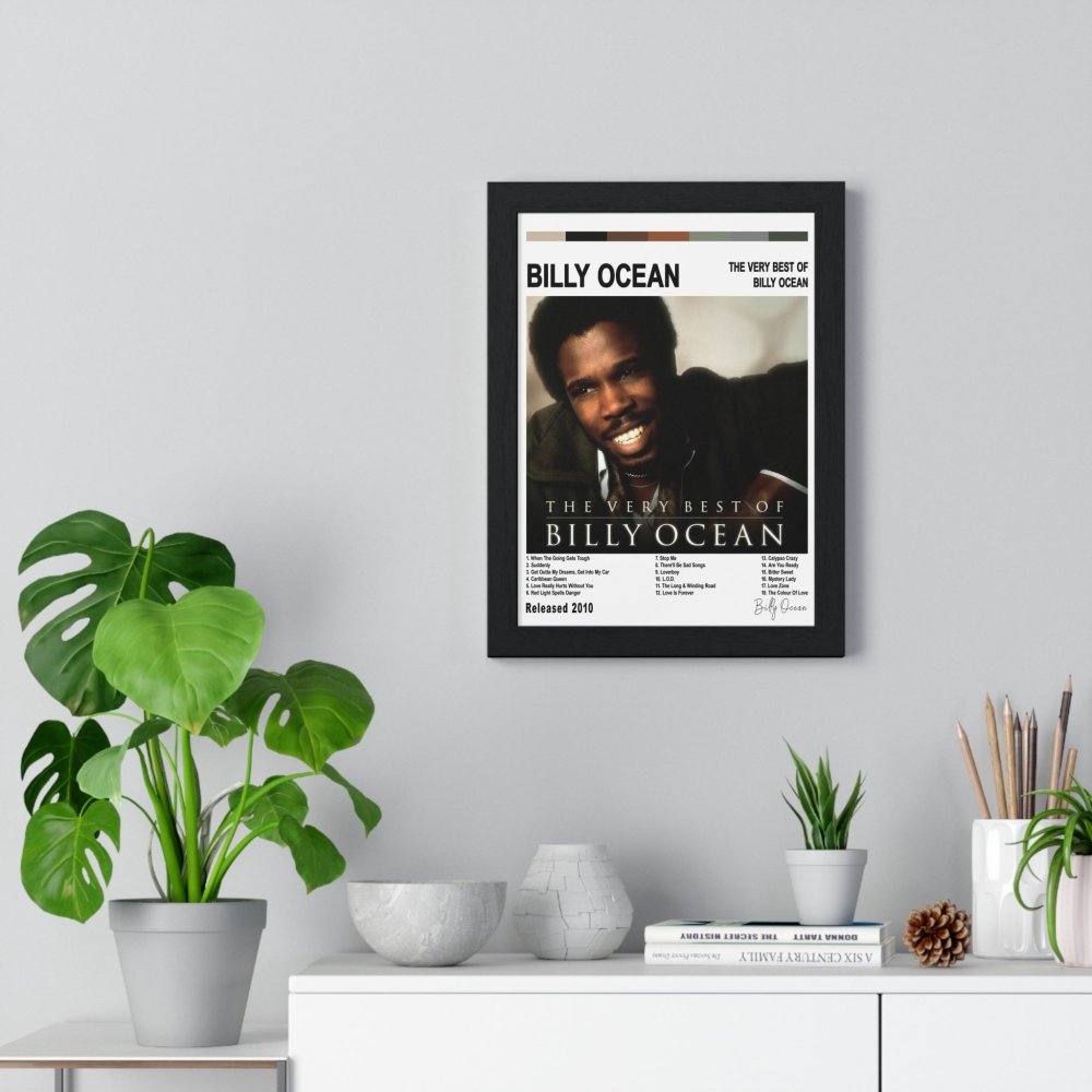 Billy Ocean - The Very Best Of Billy Ocean Album Poster - Poster Kingz