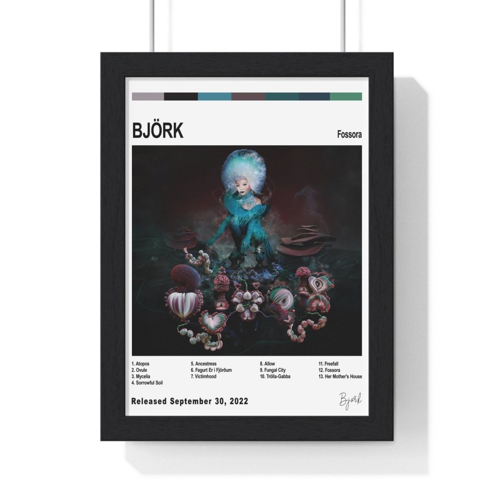 Björk - Fossora Album Poster - Poster Kingz