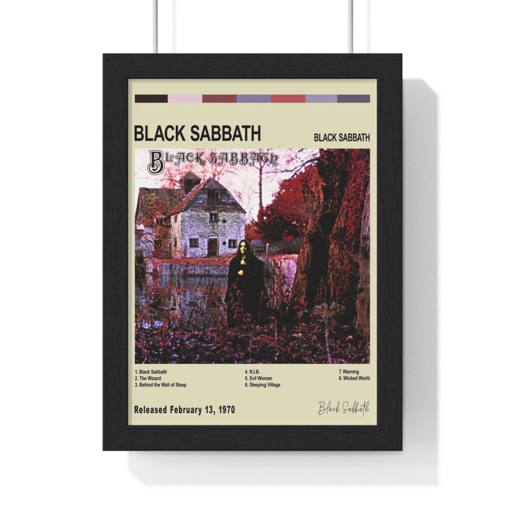 Black Sabbath Album Cover Poster - Poster Kingz