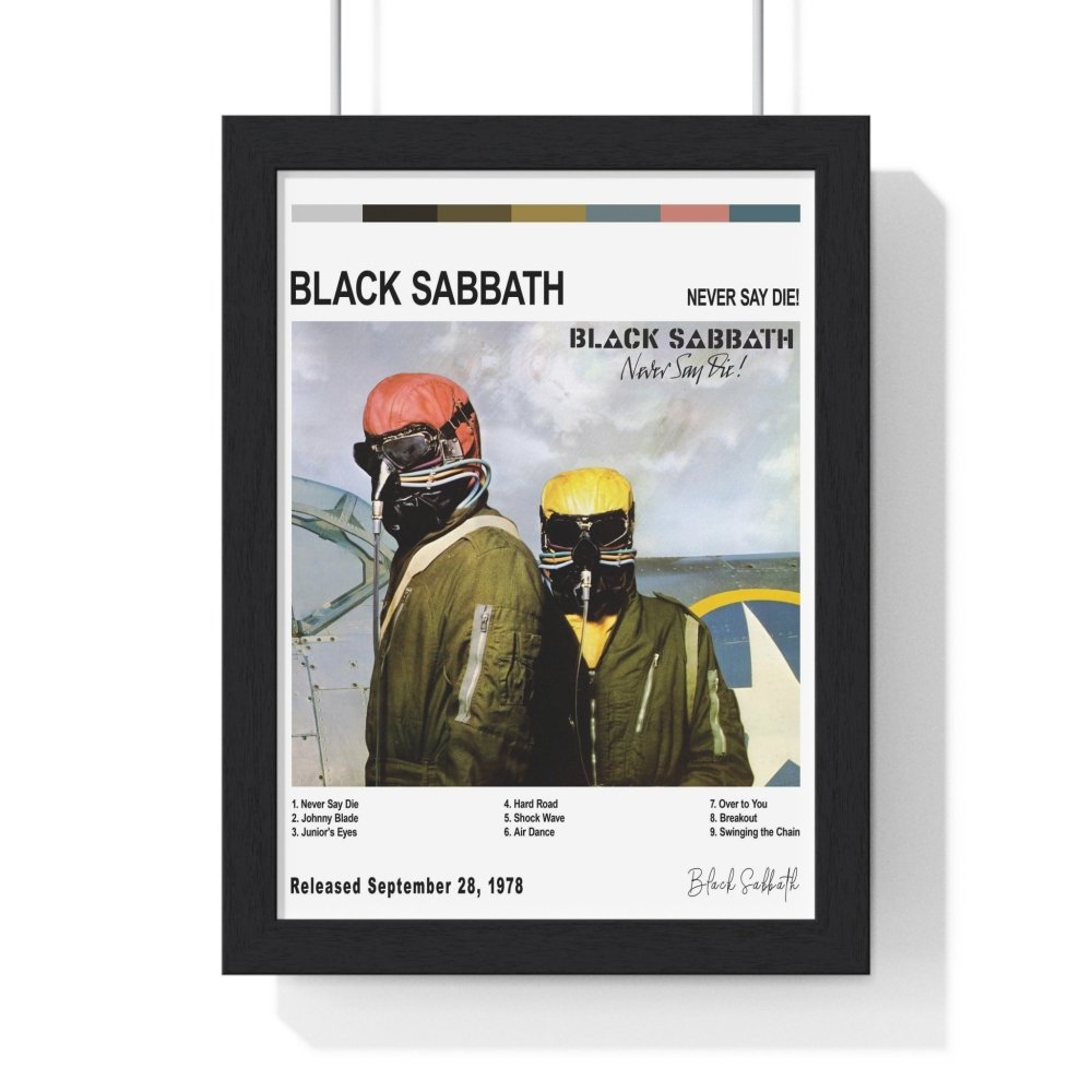 Black Sabbath Album Cover Poster - Poster Kingz