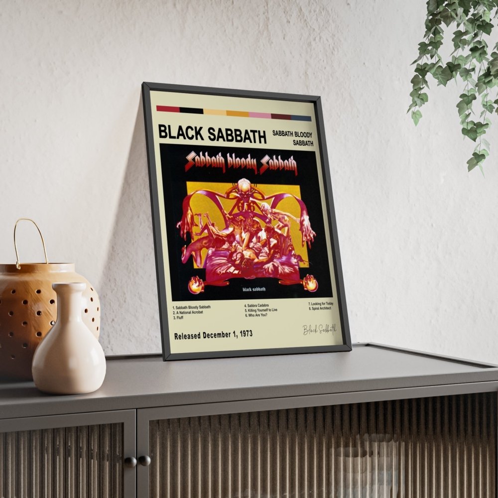 Black Sabbath Album Cover Poster - Poster Kingz