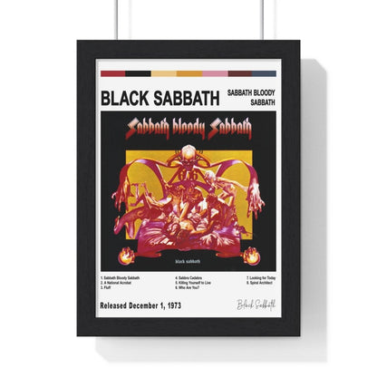 Black Sabbath Album Cover Poster - Poster Kingz