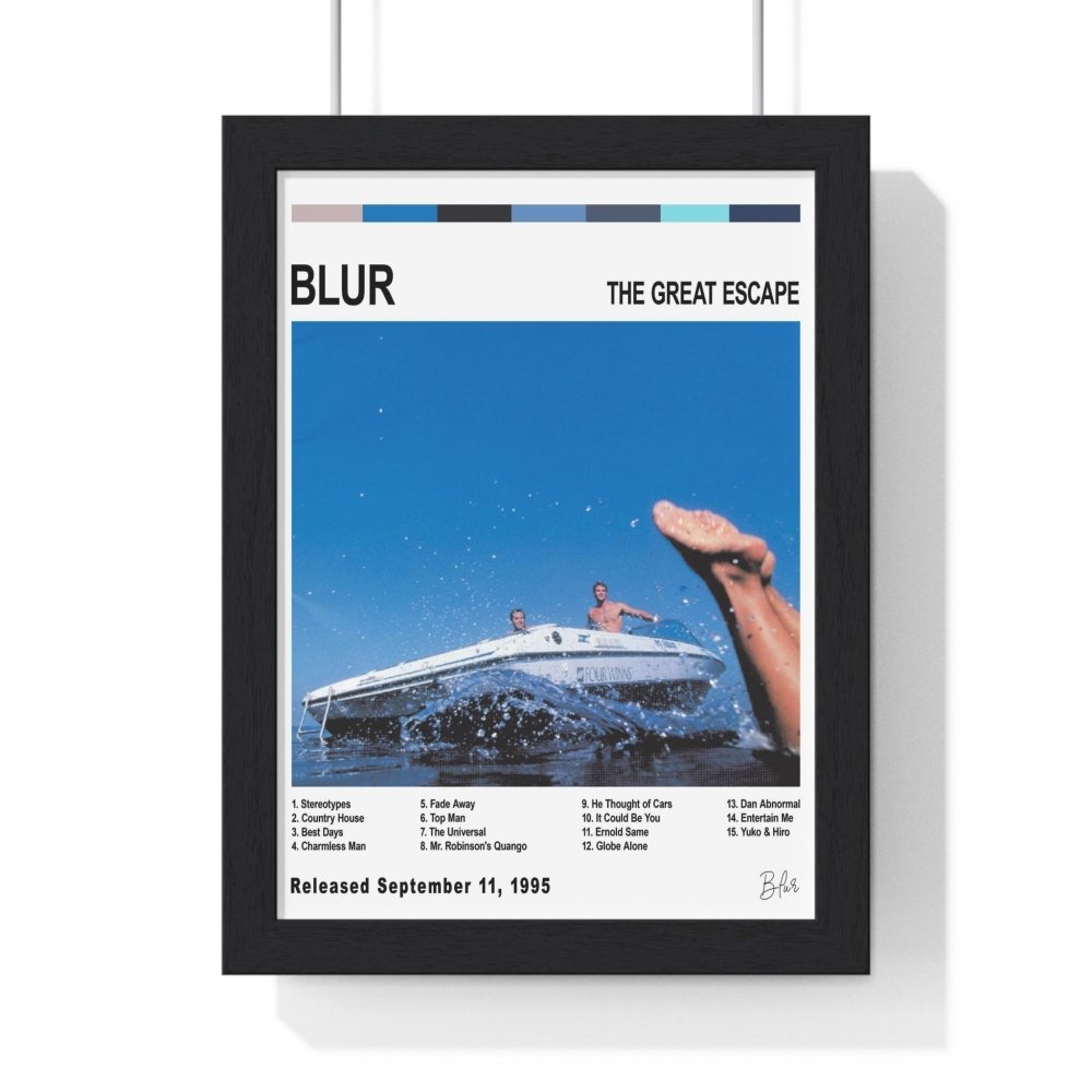 Blur Album Cover Poster - Poster Kingz