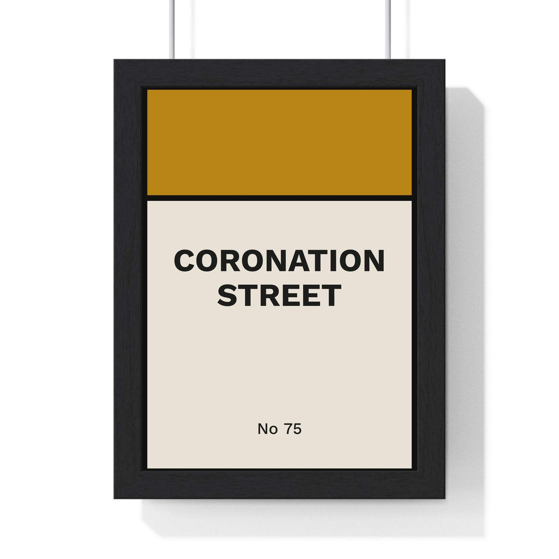 Personalised Street Sign Print | Custom Monopoly Style Poster