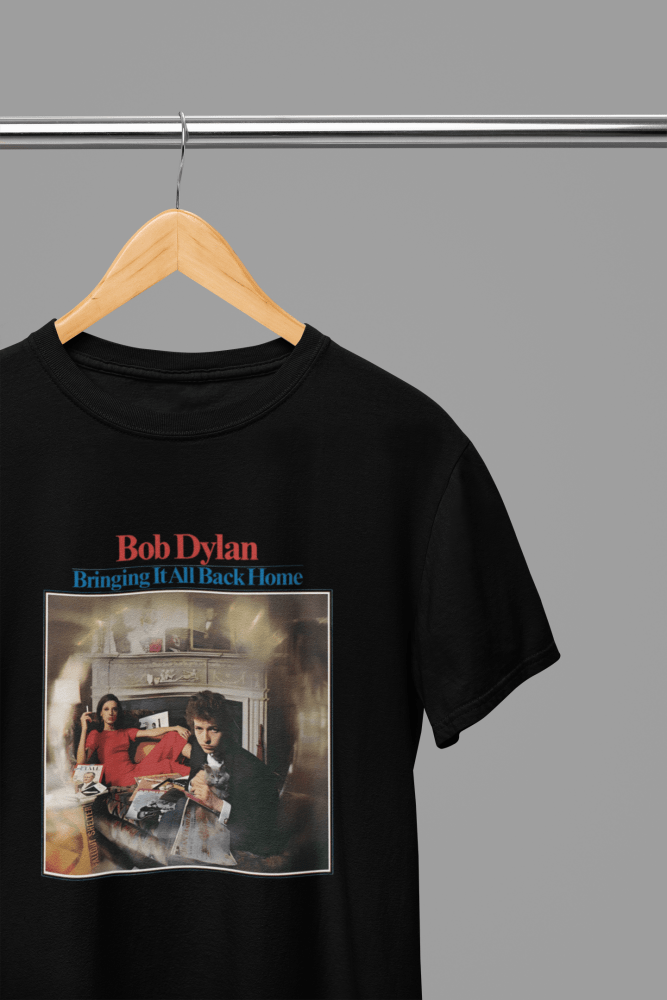 Bob Dylan - Bringing It All Back Home T-Shirt/Sweatshirt - Poster Kingz - S - T-Shirt - Black