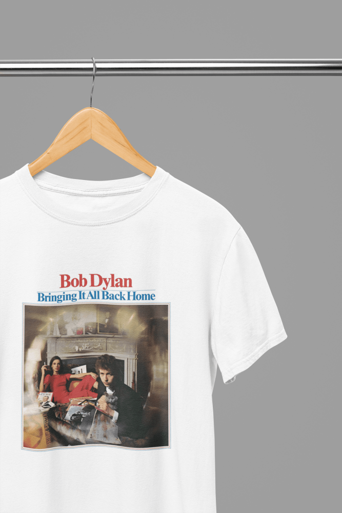 Bob Dylan - Bringing It All Back Home T-Shirt/Sweatshirt - Poster Kingz - S - T-Shirt - White