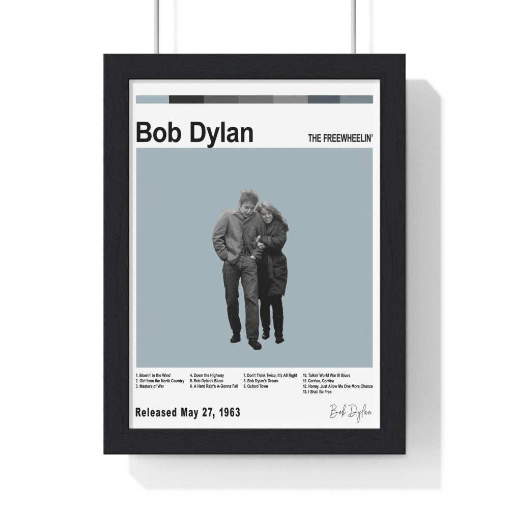 Bob Dylan - freewheelin Album Poster - Poster Kingz