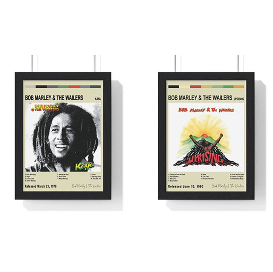 Bob Marley & The Wailers Album Cover Poster - Poster Kingz