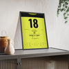 Borussia Dortmund Champions League Final 1997 Poster - Lars Ricken 18 Chip v Juventus Shirt Print framed and leaning on a sideboard