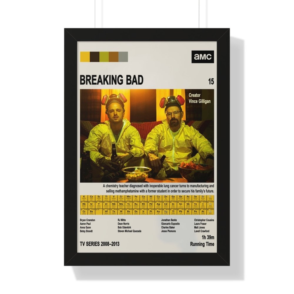 Breaking Bad Poster - Poster Kingz - A5 (unframed) - art