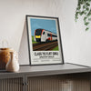 Framed British Rail Class 755 poster