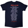 Navy t-shirt with Bruce Springsteen Unisex - Tour '24 Guitar Photo (Navy Blue) Official Merch
