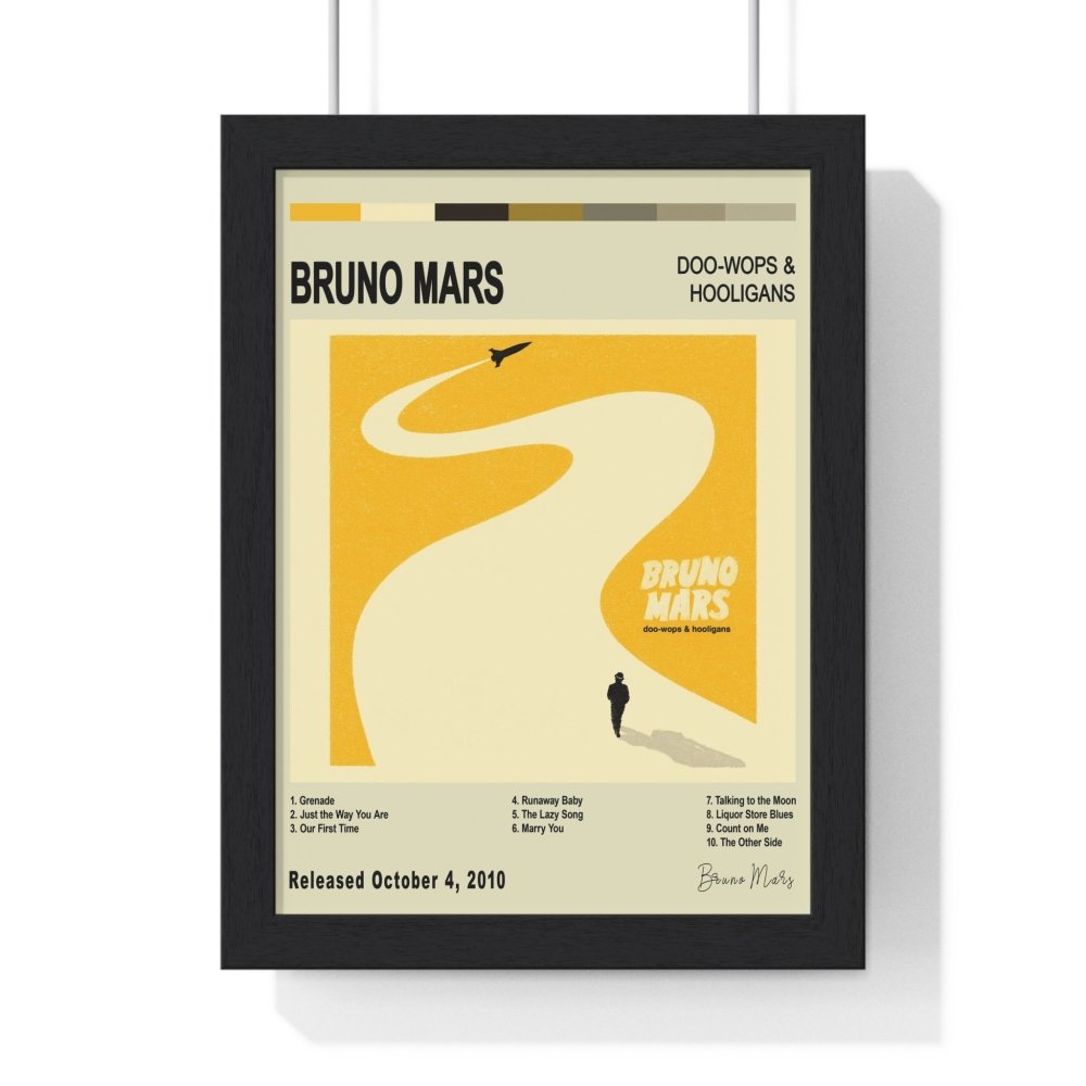 Bruno Mars Album Poster - Poster Kingz