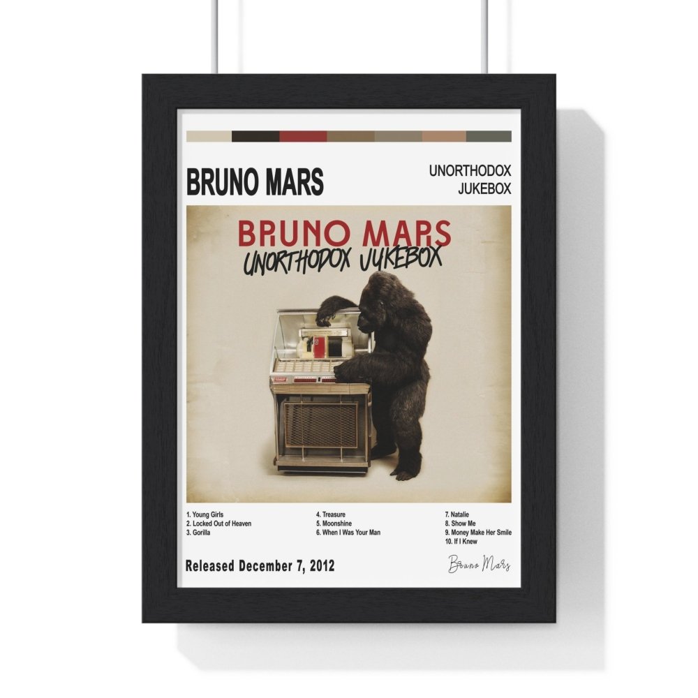 Bruno Mars Album Poster - Poster Kingz