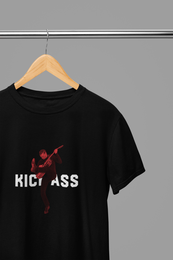 Bryan Adams - Kickass T-Shirt/Sweatshirt - Poster Kingz - S - T-Shirt - Black