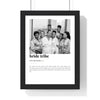 Personalised Bride Tribe Print - framed print