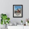 Framed Burnley Turf Moor Stadium poster