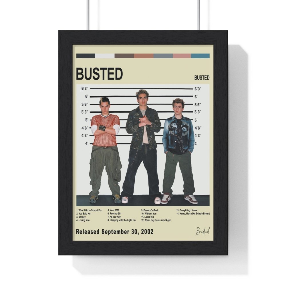 Busted Album Poster - Poster Kingz