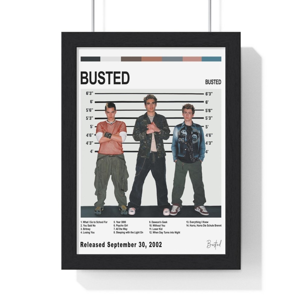 Busted Album Poster - Poster Kingz