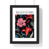 11x14-08 poster framed in black wood with perspex front
