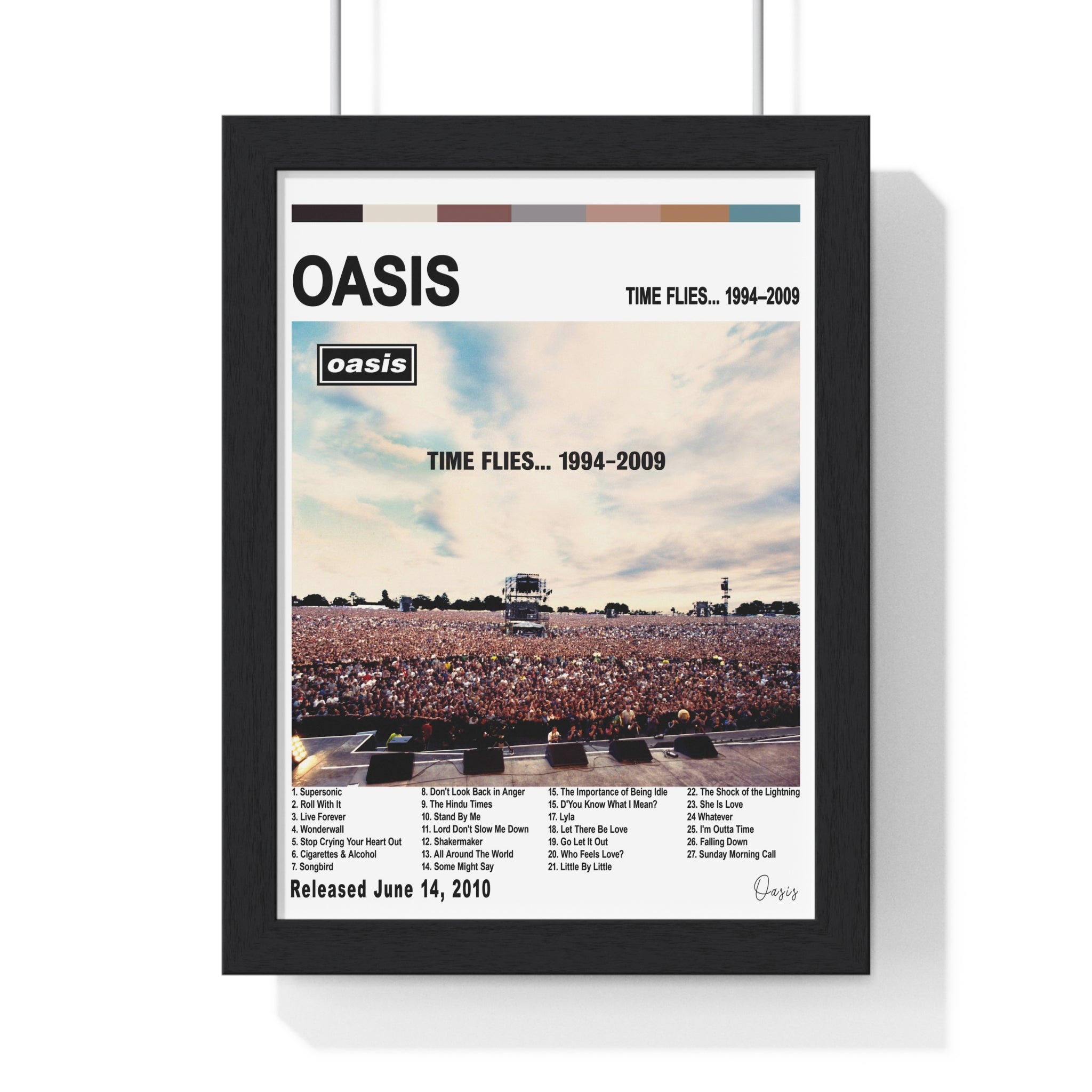 Oasis Album cover Poster