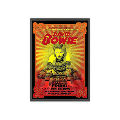 David Bowie Nashville Ziggy Stardust Poster