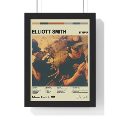 Elliott Smith - Either Or Album Poster