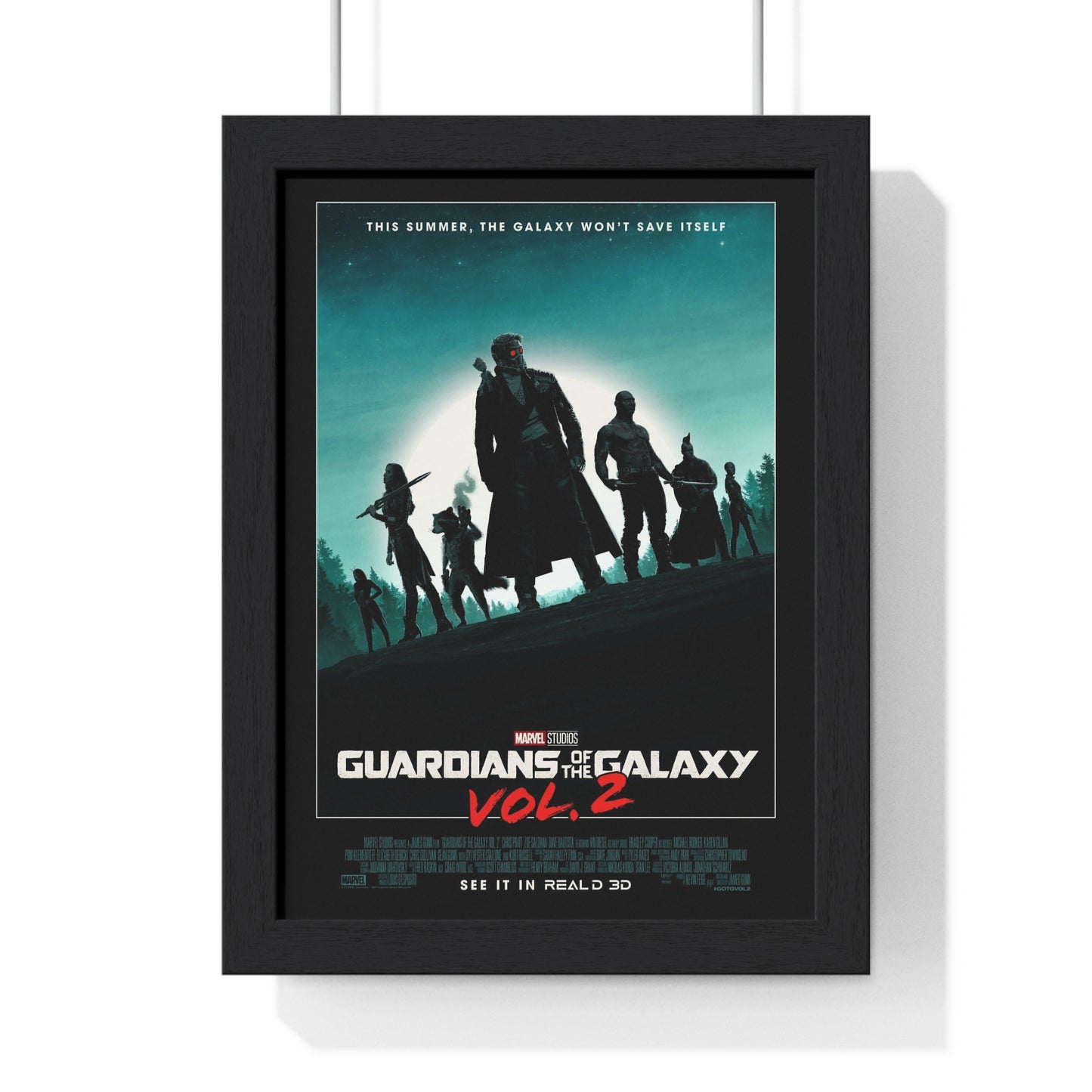Guardians of the Galaxy Vol 1 & 2 art posters