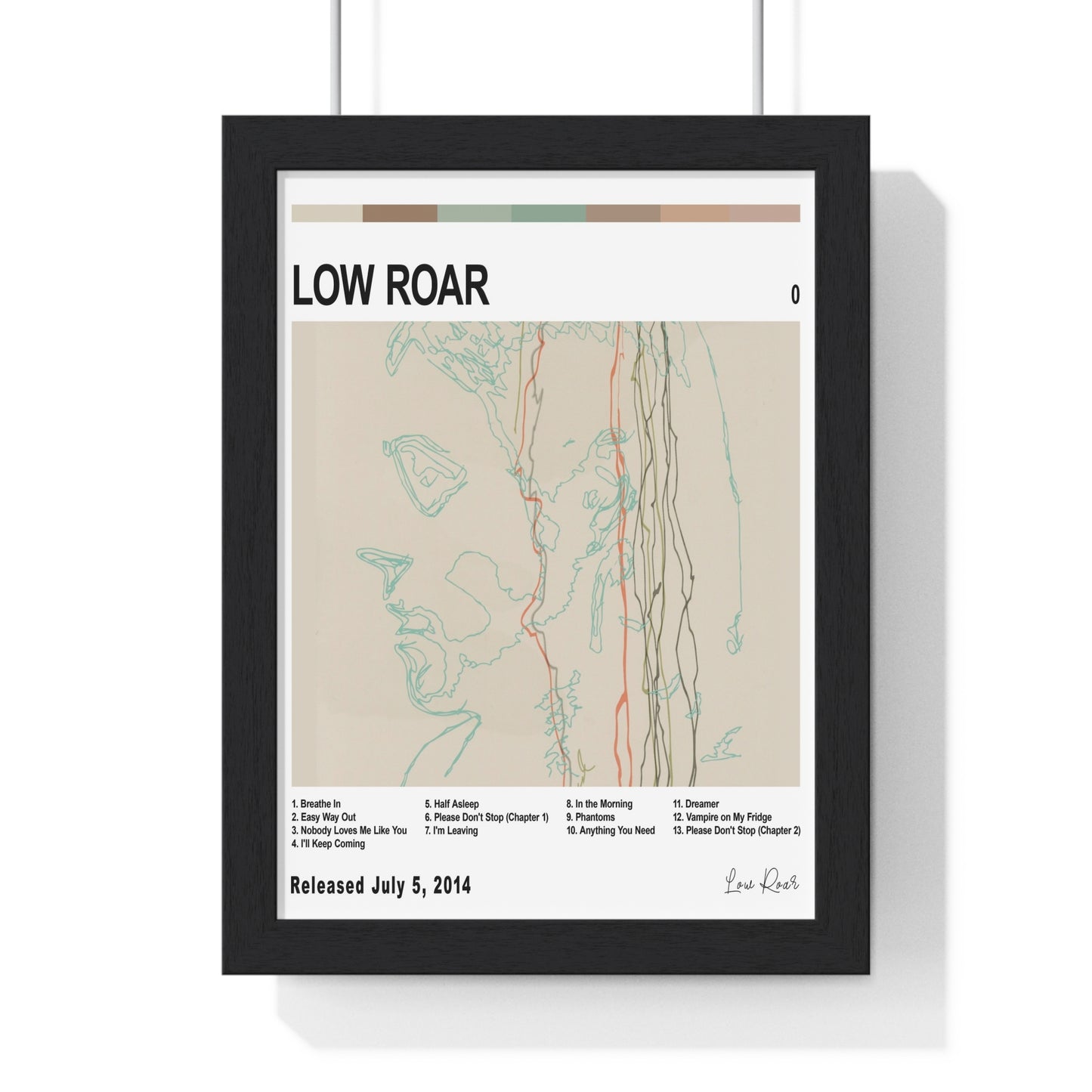 Low Roar - Album Cover Poster