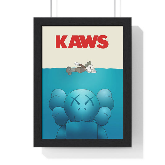 Kaws "JAWS" Poster