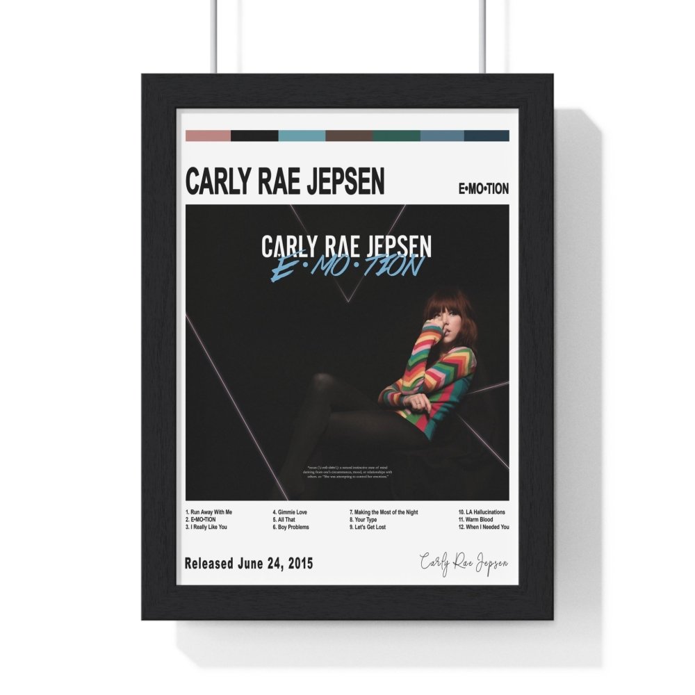 Carly Rae Jepsen - Emotion Album Poster - Poster Kingz