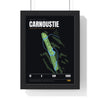 Carnoustie 18th Hole print framed in a black frame, ready to hang
