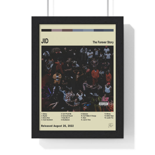 JID - The Forever Story Album Poster