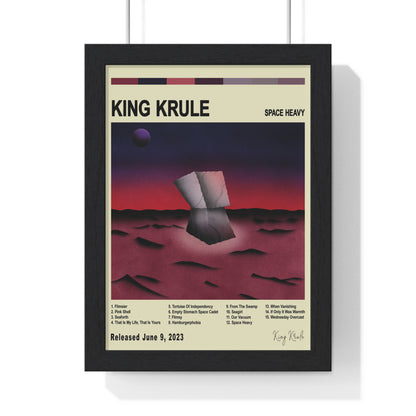 King Krule - Space Heavy Album Cover Poster