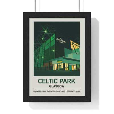 Celtic Park Stadium Print - Poster Kingz - A5 (unframed) 5.8 × 8.3 in - 