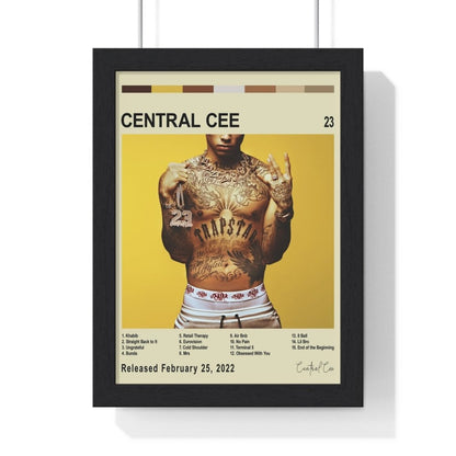 Central Cee - 23 Album Poster - Poster Kingz