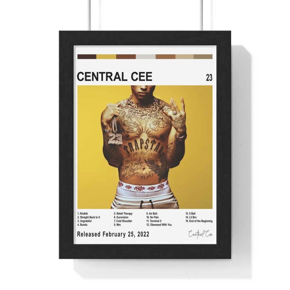 Central Cee - 23 Album Poster - Poster Kingz