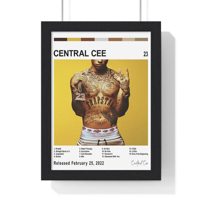 Central Cee - 23 Album Poster - Poster Kingz