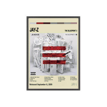 JAY-Z - The Blueprint 3 Album Cover Poster