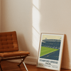 Framed Chelsea Stamford Bridge Stadium poster