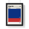 Chicago Cubs MLB Colour Swatch Print