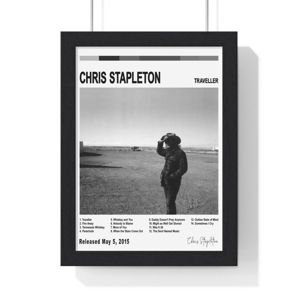 Chris Stapleton - Traveller Album Poster - Poster Kingz