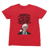 Blue t-shirt with Christmas Vacation Clark Griswold Sweater