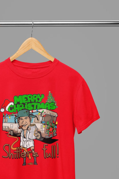 Christmas Vacation Movie Shitters Full Cousin Eddie T-Shirt/Sweatshirt - Poster Kingz