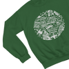 Green t-shirt with Christmas Vacation Sweatshirt & Xmas Quote Design