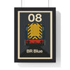 Framed Class 08 Shunter poster